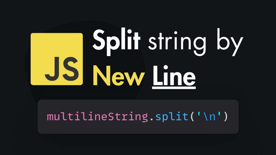split string by new line in JavaScript